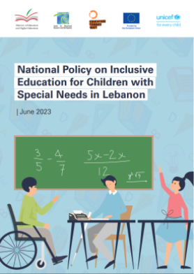 National Policy on Inclusive Education for Children with Special Needs in Lebanon